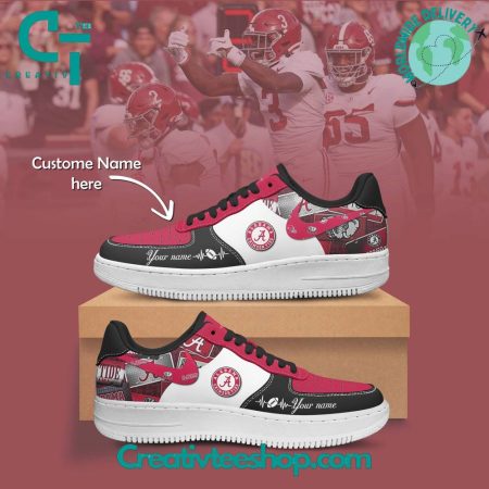 Alabama Crimson  Air Low-Top Sneakers Shoes For Men And Women