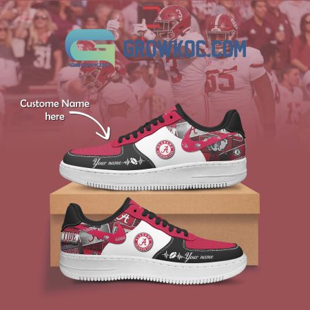 Alabama Crimson Tide Air Low-Top Sneakers Shoes For Men And Women
