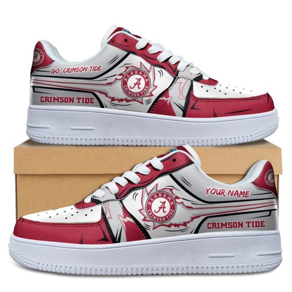Alabama Crimson Tide Air Low-Top Sneakers Shoes For Men And Women