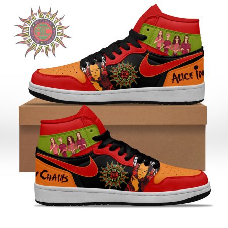 Alice In Chains AJ1 High Sneakers Shoes For Men And Women