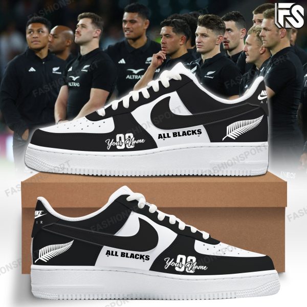 All Blacks Air Low-Top Sneakers Shoes For Men And Women
