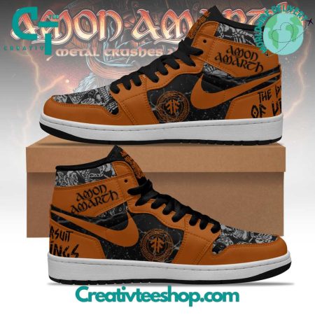 Amon Amarth  AJ1 High Sneakers Shoes For Men And Women