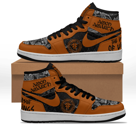 Amon Amarth AJ1 High Sneakers Shoes For Men And Women