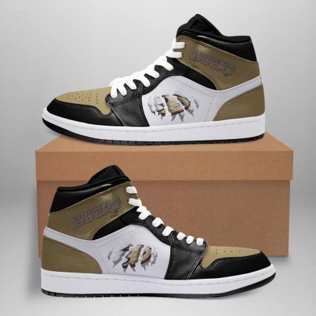 Anaheim Ducks AJ1 High Sneakers Shoes For Men And Women