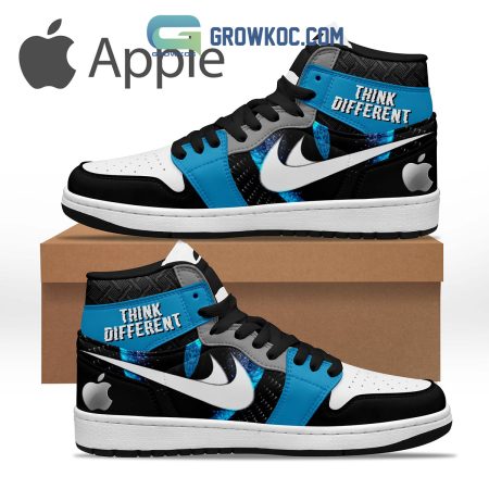 Apple Think Different AJ1 High Sneakers Shoes For Men And Women
