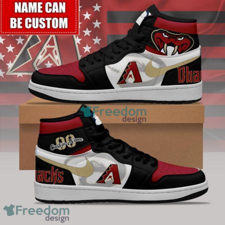 Arizona Diamondbacks AJ1 High Sneakers Shoes For Men And Women