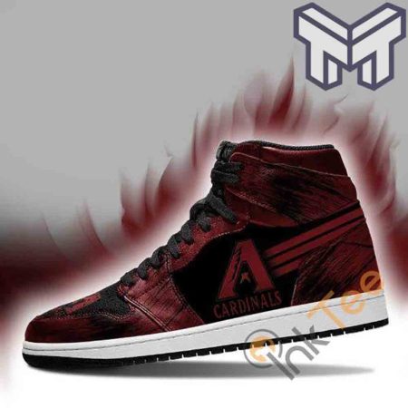 Arizona Diamondbacks AJ1 High Sneakers Shoes For Men And Women