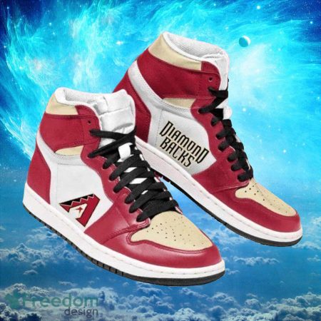 Arizona Diamondbacks AJ1 High Sneakers Shoes For Men And Women