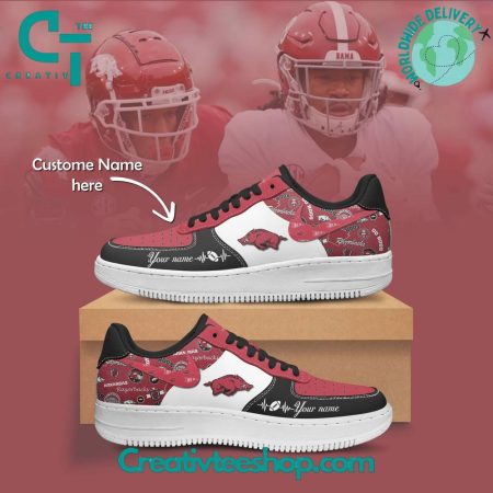 Arkansas Razorbacks Air Low-Top Sneakers Shoes For Men And Women