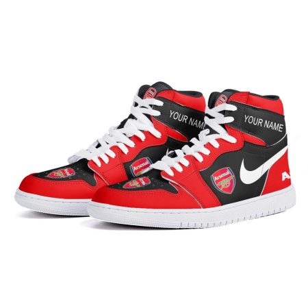 Arsenal AJ1 High Sneakers Shoes For Men And Women