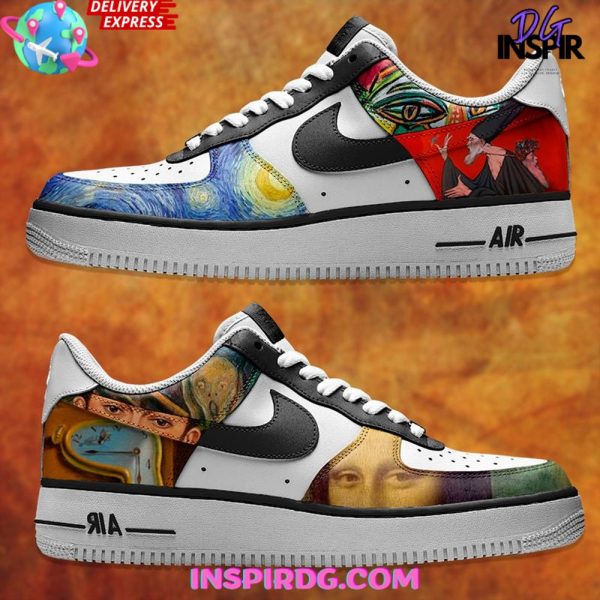 Artwork Legendary Air Low-Top Sneakers Shoes For Men And Women