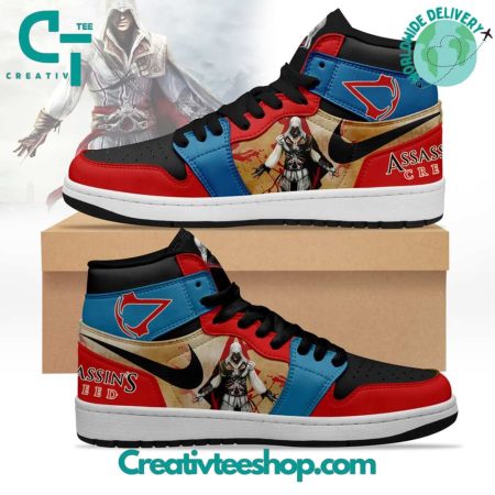 Assassin’s Creed  AJ1 High Sneakers Shoes For Men And Women