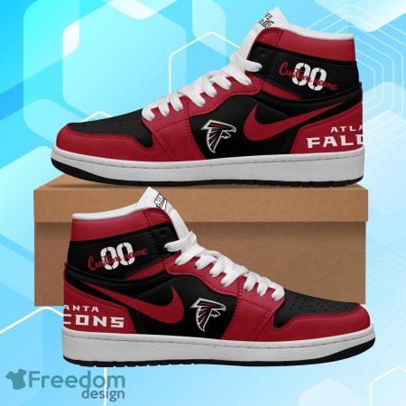Atlanta Falcons AJ1 High Sneakers Shoes For Men And Women