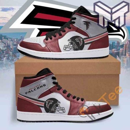 Atlanta Falcons AJ1 High Sneakers Shoes For Men And Women