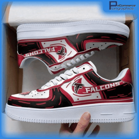 Atlanta Falcons NFL Air Low-Top Sneakers Shoes For Men And Women