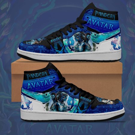 Avatar Frontiers of Pandora AJ1 High Sneakers Shoes For Men And Women