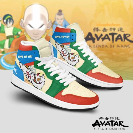 Avatar The Last Airbender AJ1 High Sneakers Shoes For Men And Women