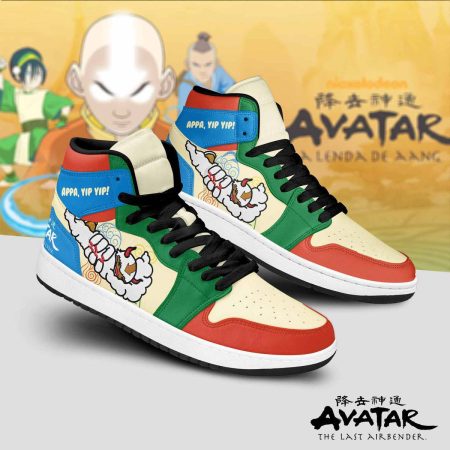 Avatar The Last Airbender AJ1 High Sneakers Shoes For Men And Women