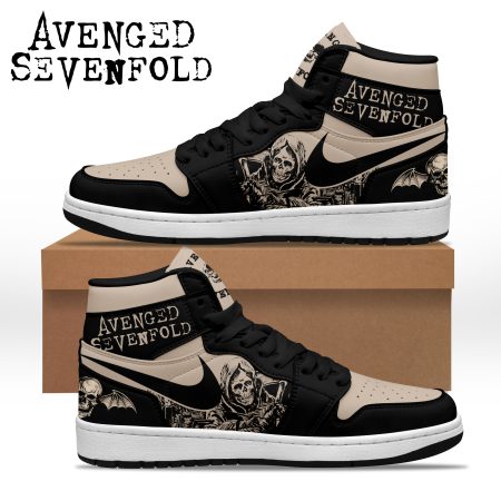 Avenged Sevenfold AJ1 High Sneakers Shoes For Men And Women