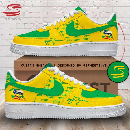 Ayrton Senna Air Low-Top Sneakers Shoes For Men And Women