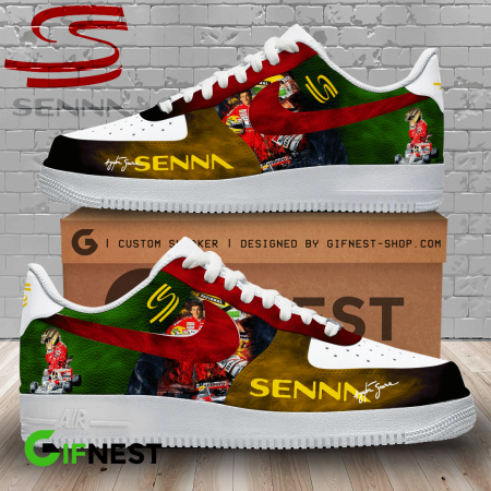 Ayrton Senna Air Low-Top Sneakers Shoes For Men And Women