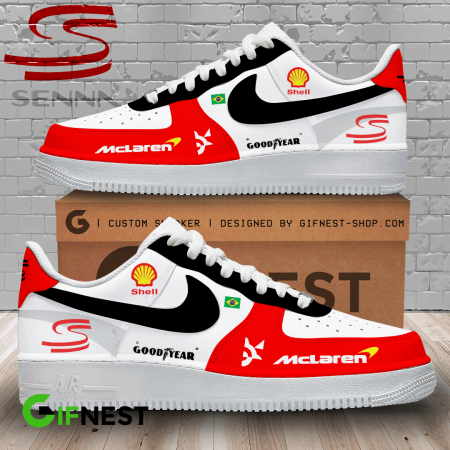 Ayrton Senna Air Low-Top Sneakers Shoes For Men And Women