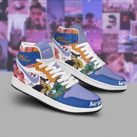 Bad Bunny AJ1 High Sneakers Shoes For Men And Women