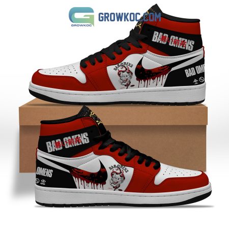 Bad Omens AJ1 High Sneakers Shoes For Men And Women