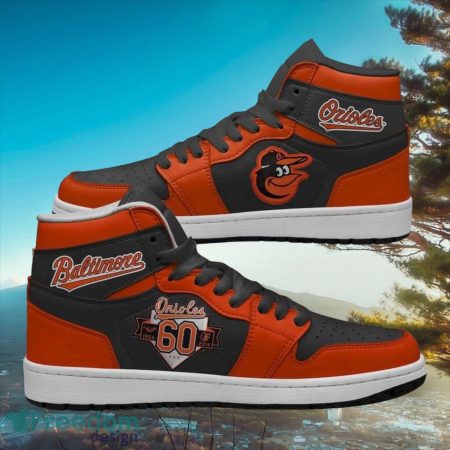 Baltimore Orioles AJ1 High Sneakers Shoes For Men And Women
