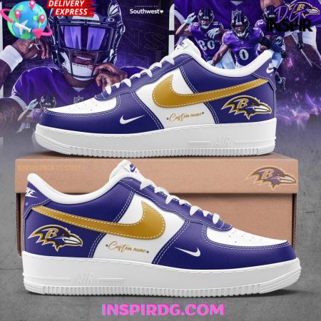 Baltimore Ravens Air Low-Top Sneakers Shoes For Men And Women