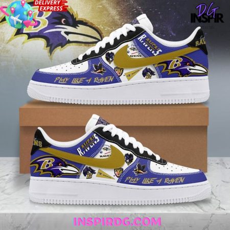 Baltimore Ravens Air Low-Top Sneakers Shoes For Men And Women