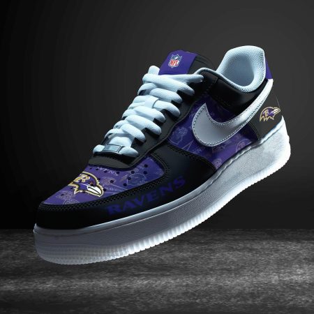 Baltimore Ravens Air Low-Top Sneakers Shoes For Men And Women