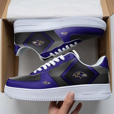 Baltimore Ravens NFL Air Low-Top Sneakers Shoes For Men And Women