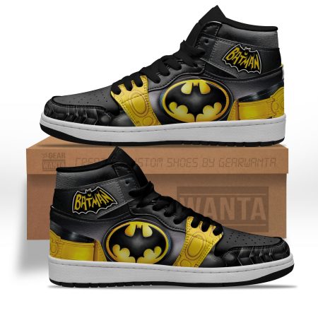 Batman AJ1 High Sneakers Shoes For Men And Women
