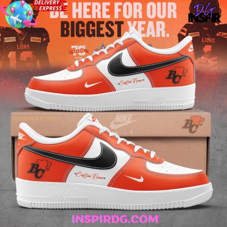 BC Lions Air Low-Top Sneakers Shoes For Men And Women
