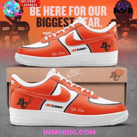 BC Lions Air Low-Top Sneakers Shoes For Men And Women