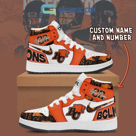 BC Lions AJ1 High Sneakers Shoes For Men And Women