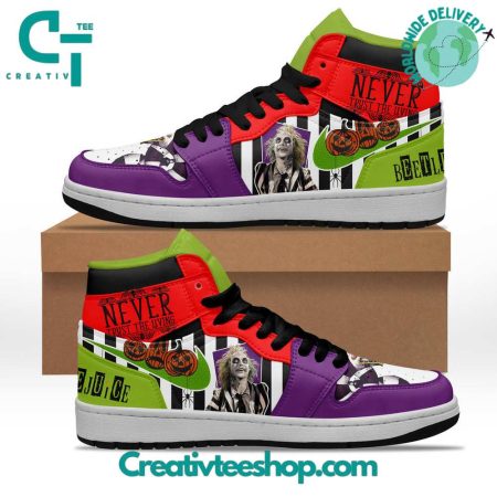 Beetlejuice AJ1 High Sneakers Shoes For Men And Women