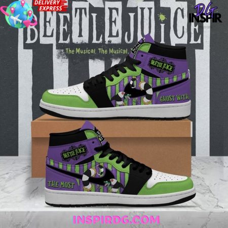 Beetlejuice AJ1 High Sneakers Shoes For Men And Women