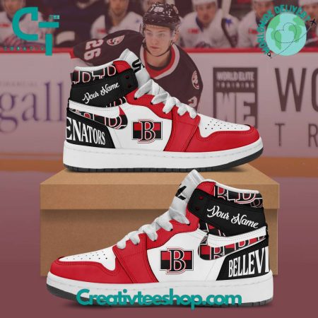 Belleville Senators  AJ1 High Sneakers Shoes For Men And Women