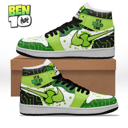 Ben 10 AJ1 High Sneakers Shoes For Men And Women