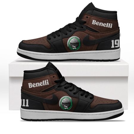Benelli High Sneakers Shoes For Men And Women