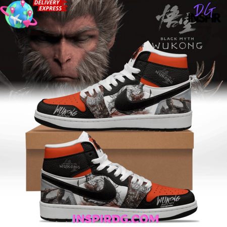 Black Myth: Wukong AJ1 High Sneakers Shoes For Men And Women
