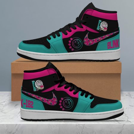 Blink 182AJ1 High Sneakers Shoes For Men And Women