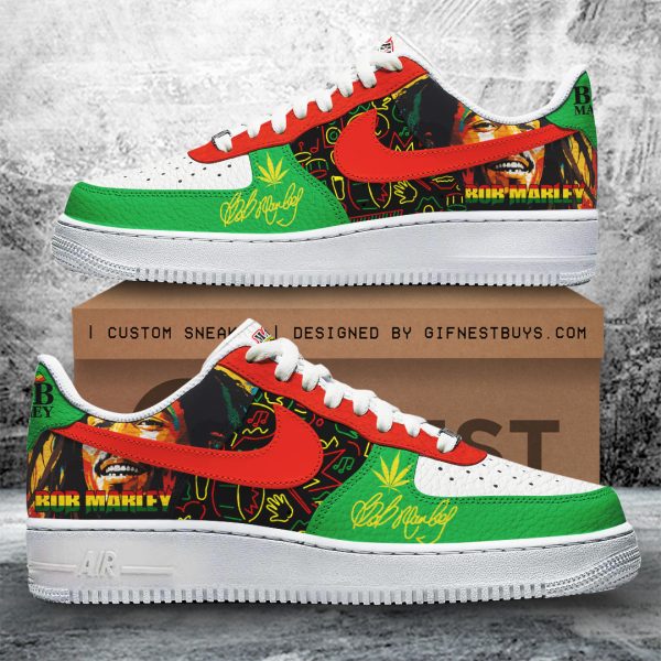 Bob Marley Air Low-Top Sneakers Shoes For Men And Women