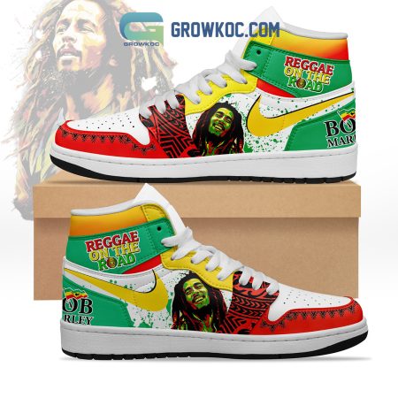 Bob Marley AJ1 High Sneakers Shoes For Men And Women