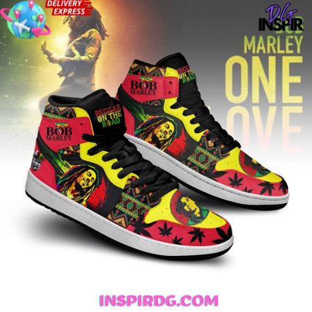 Bob Marley AJ1 High Sneakers Shoes For Men And Women