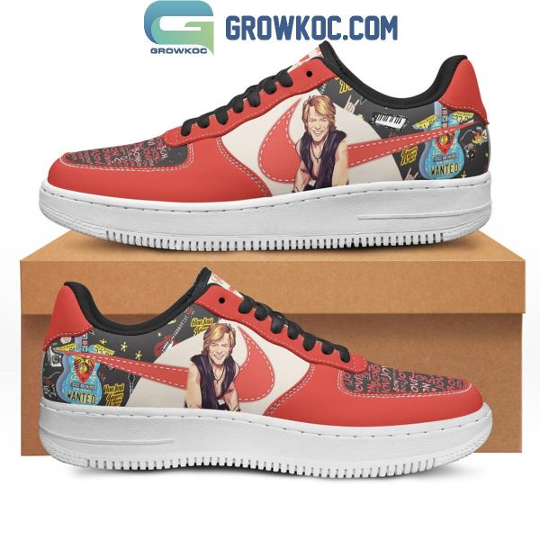 Bon Jovi Air Low-Top Sneakers Shoes For Men And Women