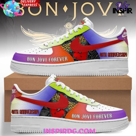 Bon Jovi Air Low-Top Sneakers Shoes For Men And Women