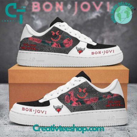 Bon Jovi  Air Low-Top Sneakers Shoes For Men And Women